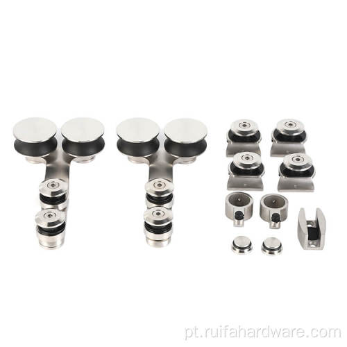 Rolos de porta deslizantes do banheiro